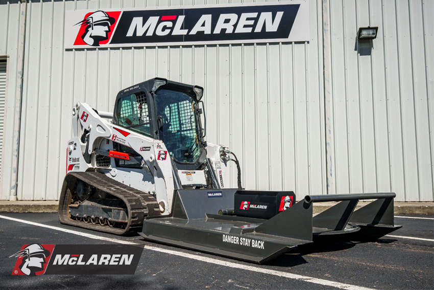 McLaren Skid Steer Brush Cutter